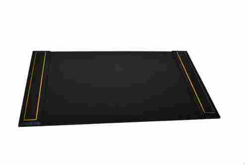 Leatherette Desk Pad With Gold Line (34x20)