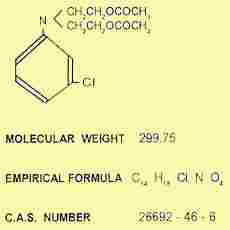 N,N-DI-[2-ACETOXYETHYL]-m-CHLORO ANILINE (MD-1A)