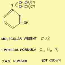 N,N-DI-[2-CYANOETHYL]-m-TOLUIDINE (MD-23)