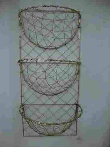 Robust Metal Wire Vegetable Baskets