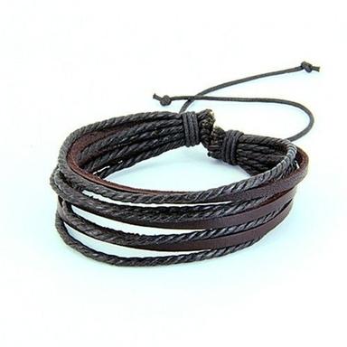 Brown Multilayer Leather Bracelet