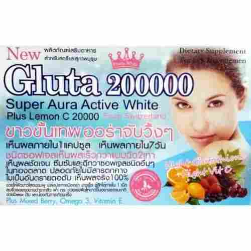 Gluta 200000 Mg Skin Lightening Softgels