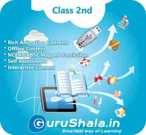 Gurushala Drive Multimedia Educational Content (Class 2nd)