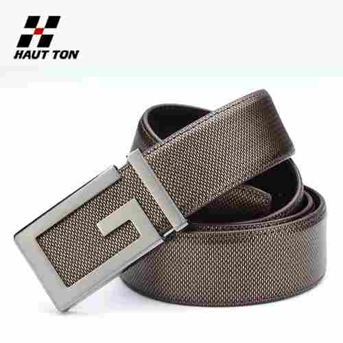 Hautton Cowhide Genuine Leather Men Belts (Zdk12)