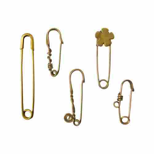 Brass Safety Pins
