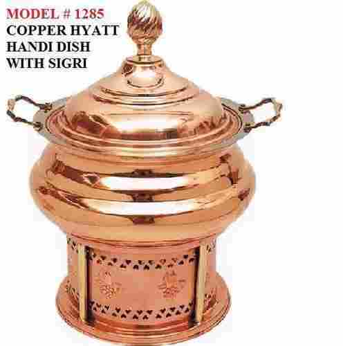 Ornamental Copper Hyatt Handi Chafing Dish