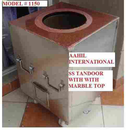 Stainless Steel Tandoor With Marble Top