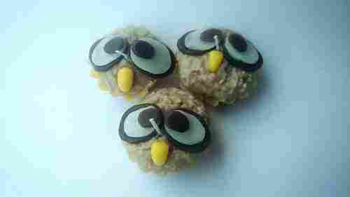 Cute Owl In Aromatic Tart Cupcakes Fancy Candle