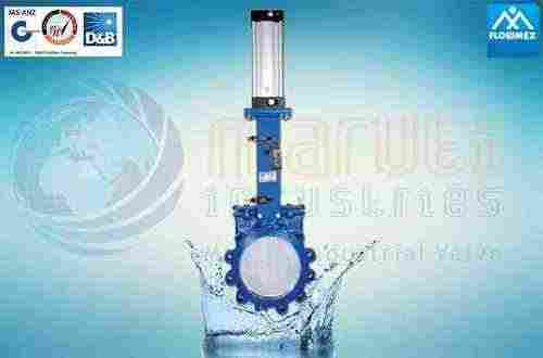 Knife Edge Gate Valve with Pneumatic Operating