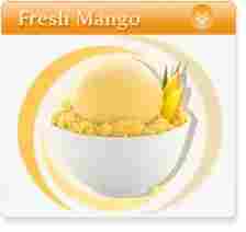 Fresh Mango Ice Creams