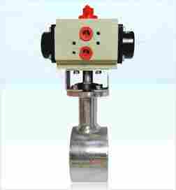 Pneumatic Rotary Actuators With Butterfly Valve