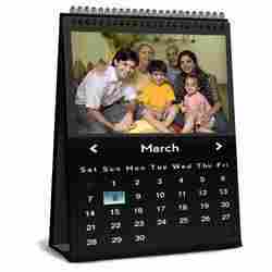 12 Months Desktop Photo Calendar Printing Service