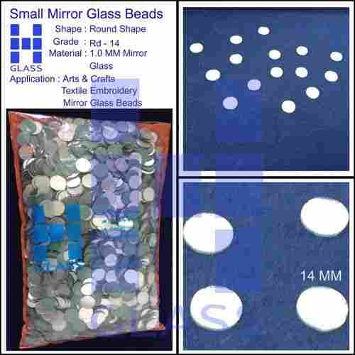 Embroidery Mirror Glass Beads (Round-14 mm)