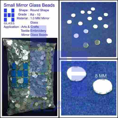 Mirror Glass Beads (Round-10 mm)