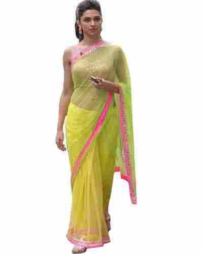 Bollywood Designer Sarees (Dipika Yellow)