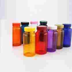 Colored Pharmaceutical Bottle