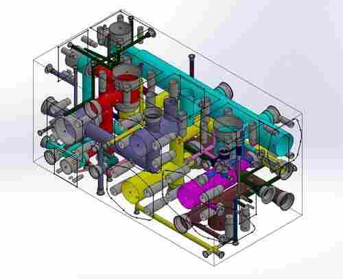Hydraulic Manifold Design Solidwork