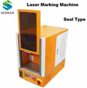 Hot selling China fiber laser engraving machine sealed model