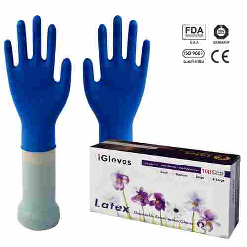 100% Natural Latex Gloves
