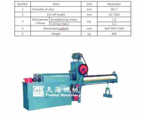 TZ-05 Model Automatic Straightener and Cutter