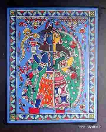 Madhubani Painting on Canvas