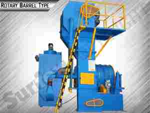 Rotary Barrel Type Sand Blasting Machine