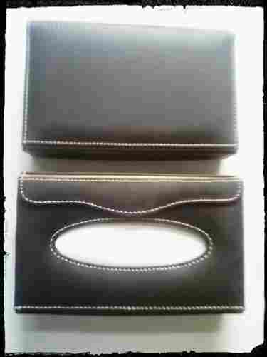 Leather Decorative Tissue Boxes