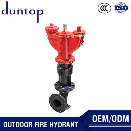 Red Color Outdoor Pillar Fire Hydrant Pump System