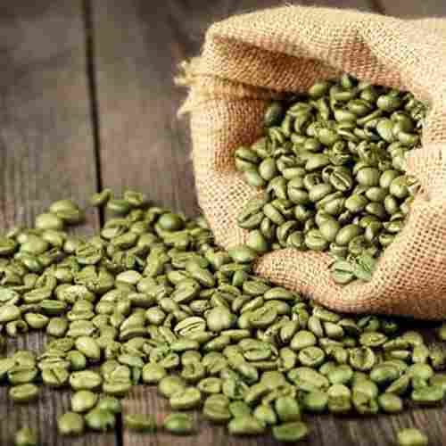 Green, Roasted and Ground Coffee Beans