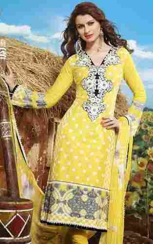 Embroidery Cotton Suit