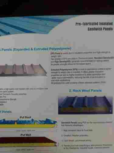 Pre Fabricated Insulated Sandwich Panels