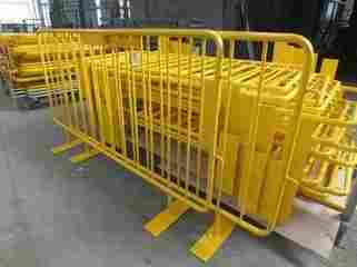 Hot Dipped Galvanized Temporary Fence With Clamps And Concrete Block And Stay