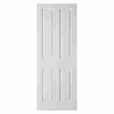 Simple White Color Moulded Door