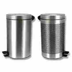 Paddle Stainless Steel Dustbin