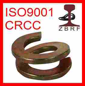 Double Coil Spring Washer for Railway Fastener
