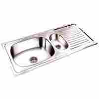 Stainless Steel Kitchen Sinks With-Drain-Board