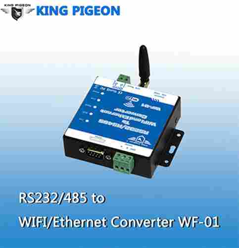 NEW WIFI TO RS232 / RS485/ RJ45 Ethernet Converter WF-01