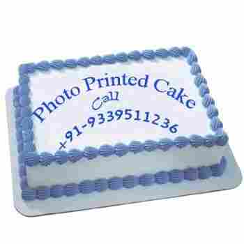 Photo Printed Cake