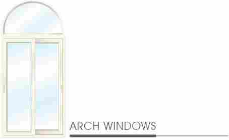 UPVC Arch Windows