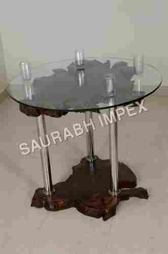 Robust Root Glass Table