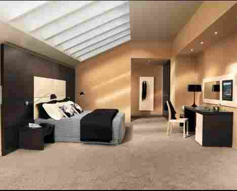 Luxury Plywood Melamine Boards Hotel Bedding Set
