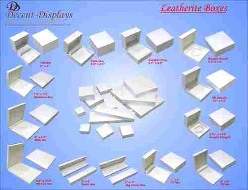 Leatherite Jewellery Packaging Box
