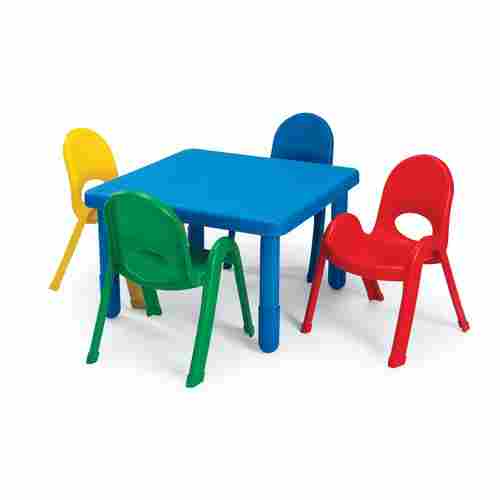 Nursery school table and chair