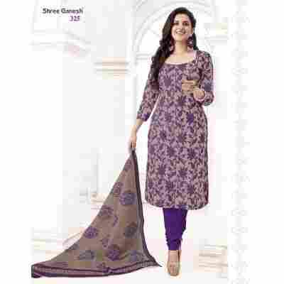 Cotton Dress Salwar Suit with Dupatta