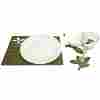 Tableware Plate And Glasses
