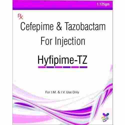 Cefepime and Tazobactam Injection
