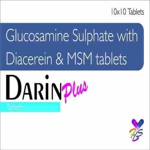 Glucosamine Sulphate With Diacerein And MSM Tablets