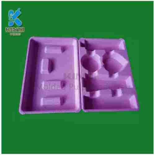 Food Grade Molded Pulp Cosmetic Packaging Tray