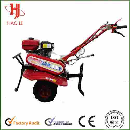 6.5hp Small Size Chain Mini Gasoline Tiller With Ce Certificate And Iso 9001