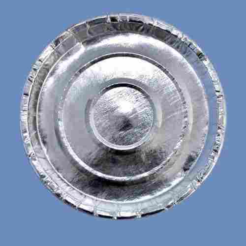 Silver Laminated Paper Diner / Lunch Thali